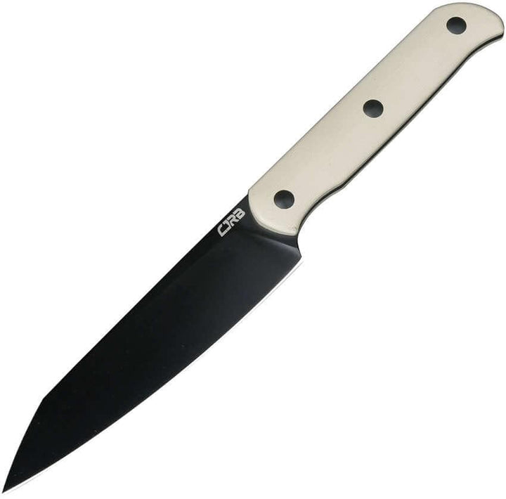 CJRB Silax Fixed Blade Desert Tan G10 Black PVD AR-RPM9 - Knives.mx