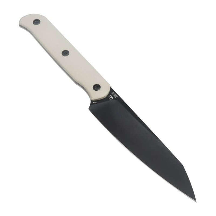 CJRB Silax Fixed Blade Desert Tan G10 Black PVD AR-RPM9 - Knives.mx