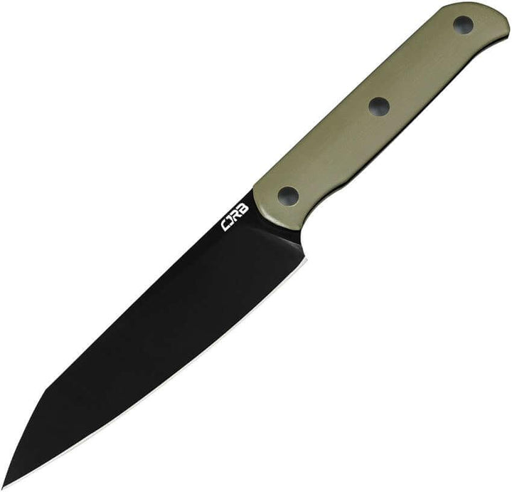 CJRB Silax Fixed Blade Green G10 Black PVD AR-RPM9 - Knives.mx