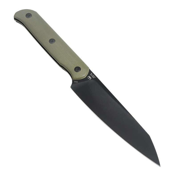 CJRB Silax Fixed Blade Green G10 Black PVD AR-RPM9 - Knives.mx