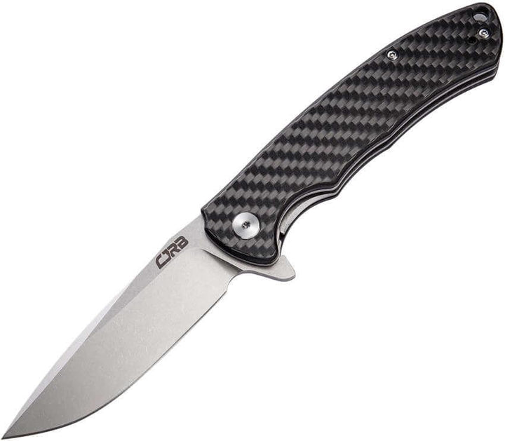 CJRB Taiga Linerlock Carbon Fiber D2 - Knives.mx