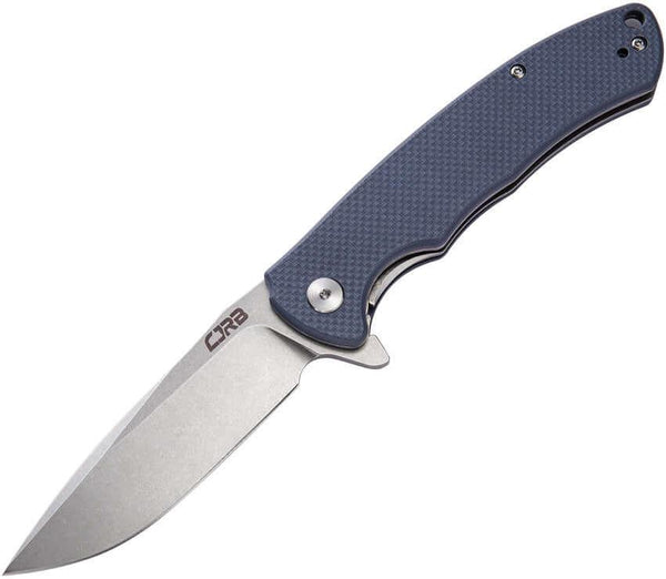 CJRB Taiga Linerlock Gray G10 D2 - Knives.mx