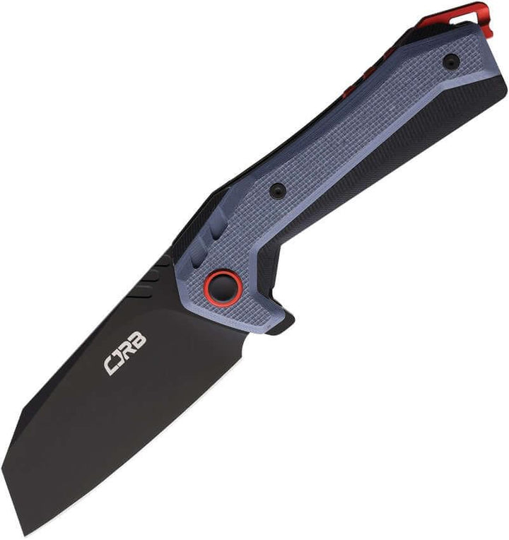 CJRB Tigris Linerlock Black & Blue G10 PVD Cleaver AR-RPM9 - Knives.mx