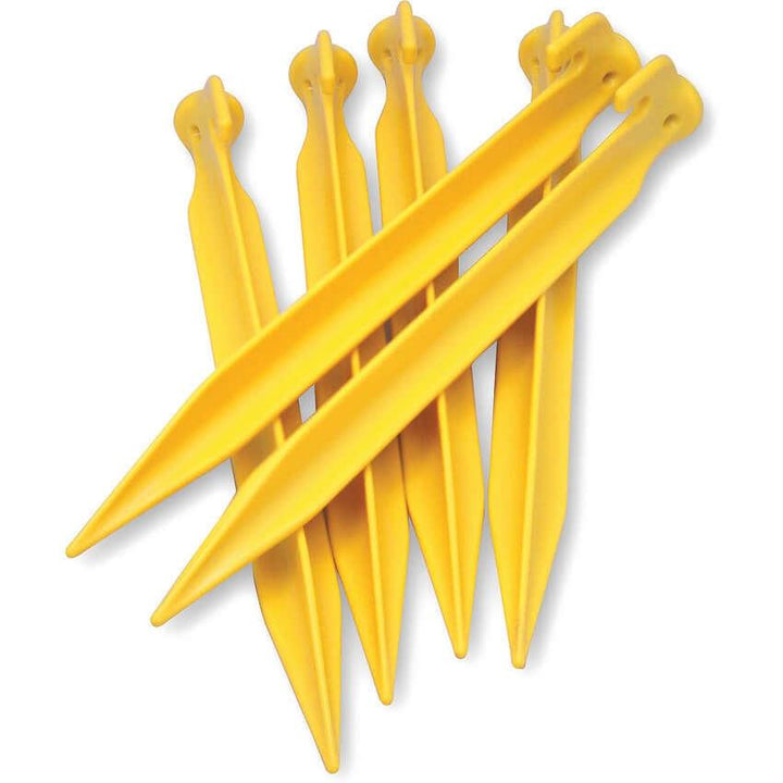 Coghlan's Estacas de plastico ABS para tienda 9" 6 pack - Knives.mx