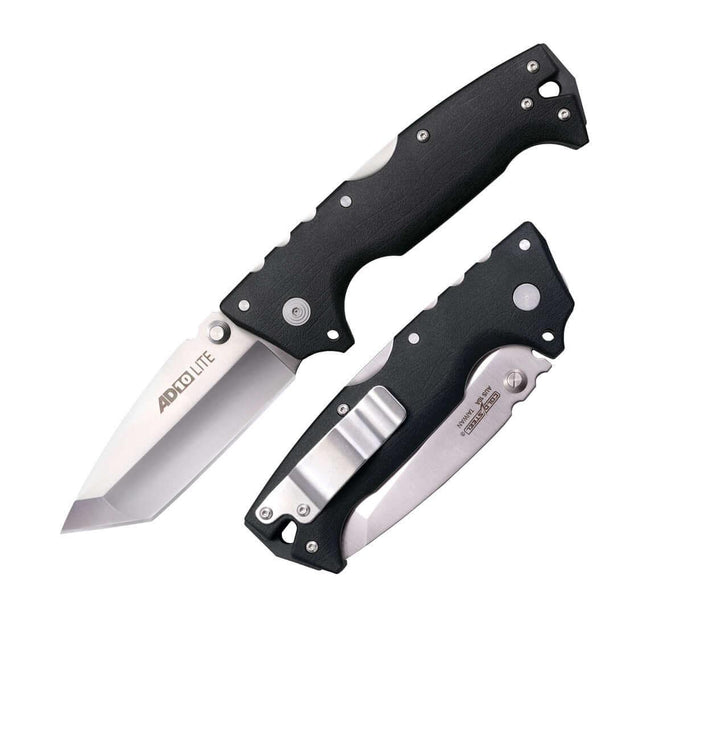 Cold Steel AD-10 Lite Lockback Black GFN Satin Tanto AUS-10A - Knives.mx