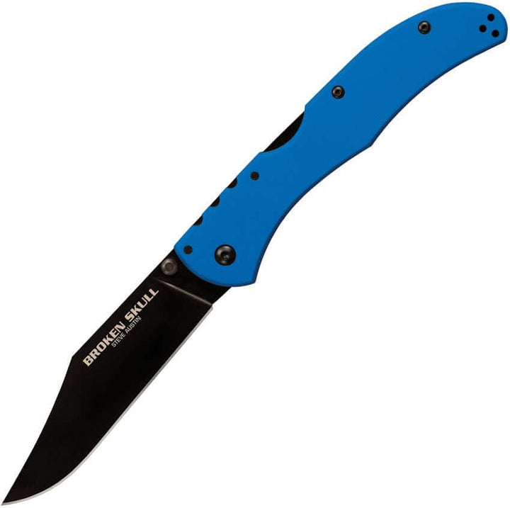 Cold Steel Broken Skull 1 Lockback Blue - Knives.mx