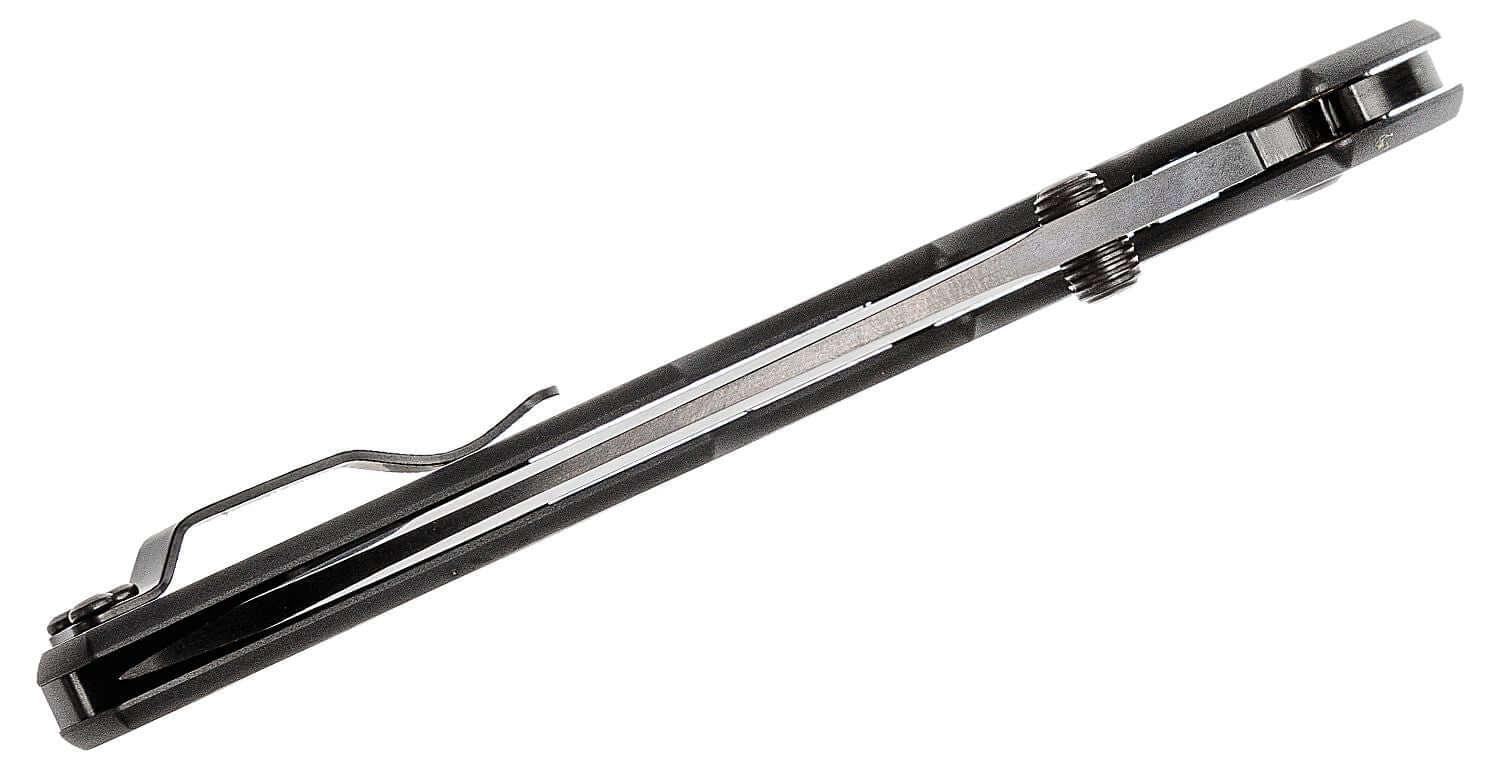 Cold Steel Code 4 Lockback Spear Point Black Aluminum S35VN - Knives.mx