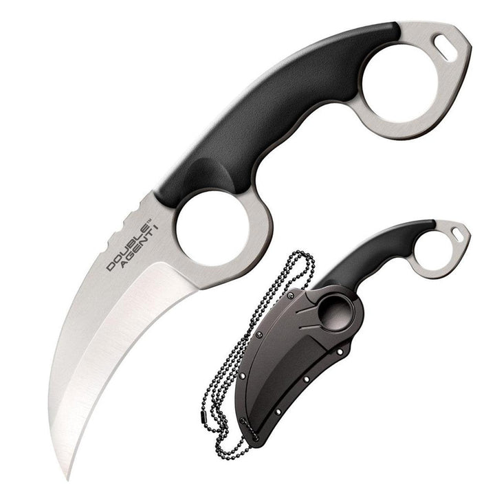 Cold Steel Double Agent I Karambit Plain AUS-8 - Knives.mx