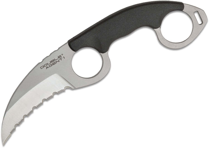 Cold Steel Double Agent I Karambit Serrated AUS-8A - Knives.mx