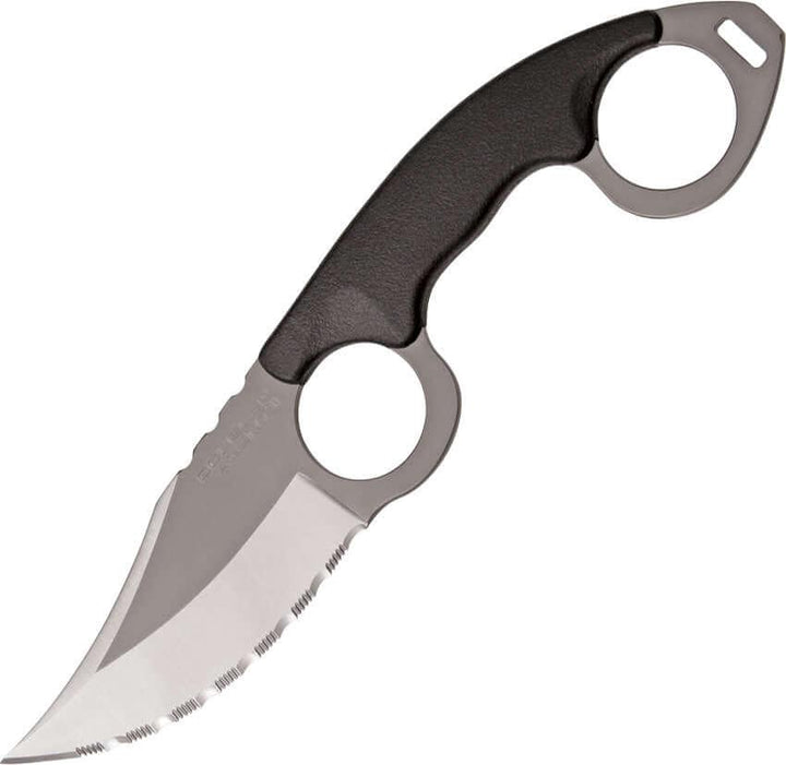 Cold Steel Double Agent II Satin Serrated Clip Point AUS-8A - Knives.mx