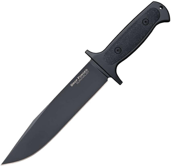 Cold Steel Drop Forged Survivalist Black textured G10 52100HC - Knives.mx