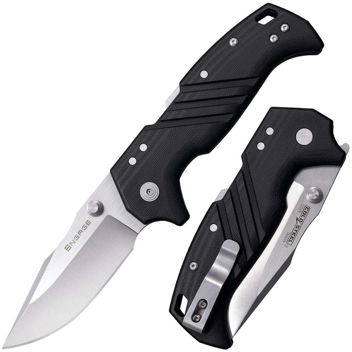 Cold Steel Engage Atlas Lock Black G10 Satin S35VN - Knives.mx
