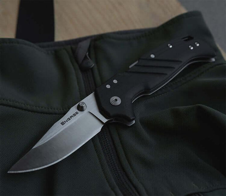 Cold Steel Engage Atlas Lock Black G10 Satin S35VN - Knives.mx