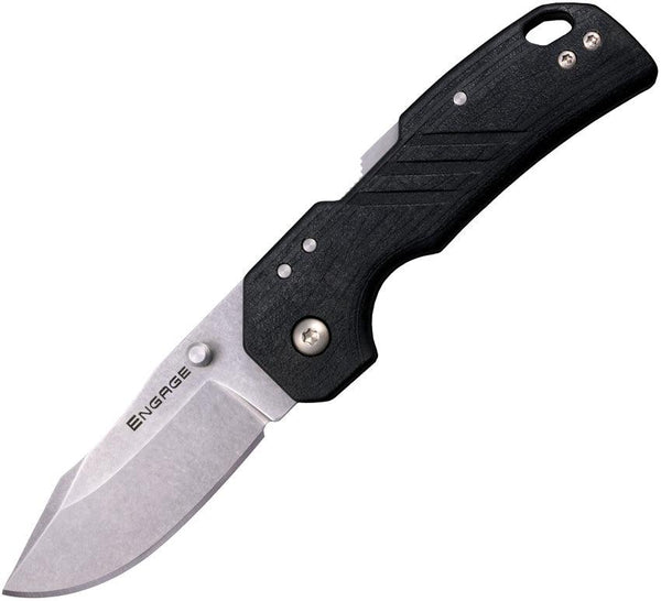 Cold Steel Engage Lockback Black GFN 4116 Stainless Blade - Knives.mx