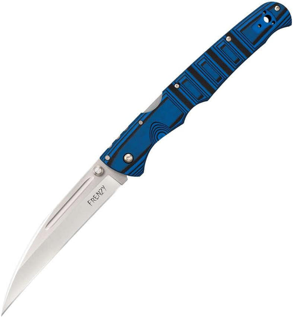Cold Steel Frenzy Lockback Black & Blue - Knives.mx