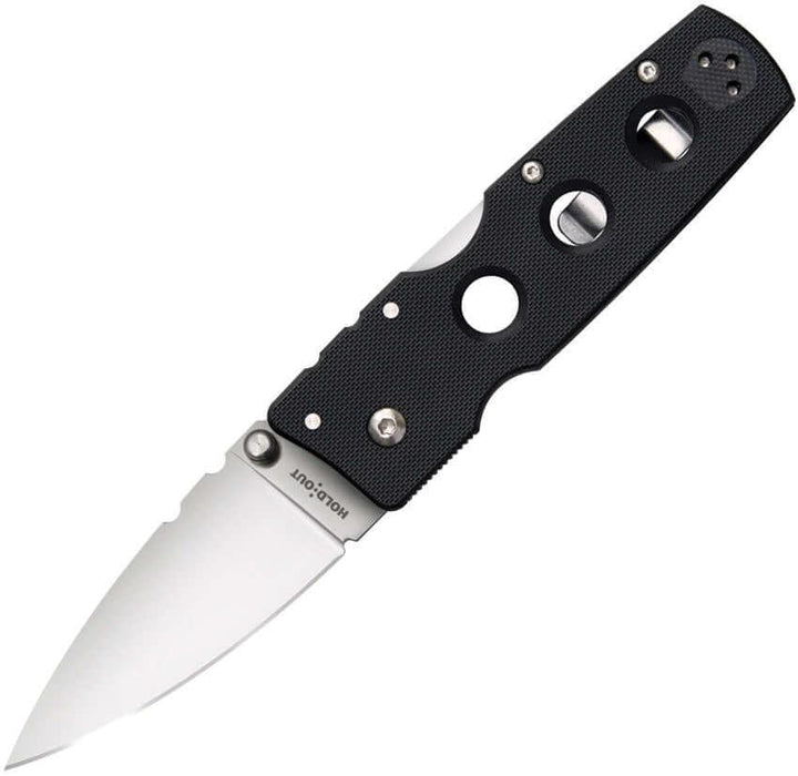 Cold Steel Hold Out 3" Black G10 Plain Satin S35VN - Knives.mx