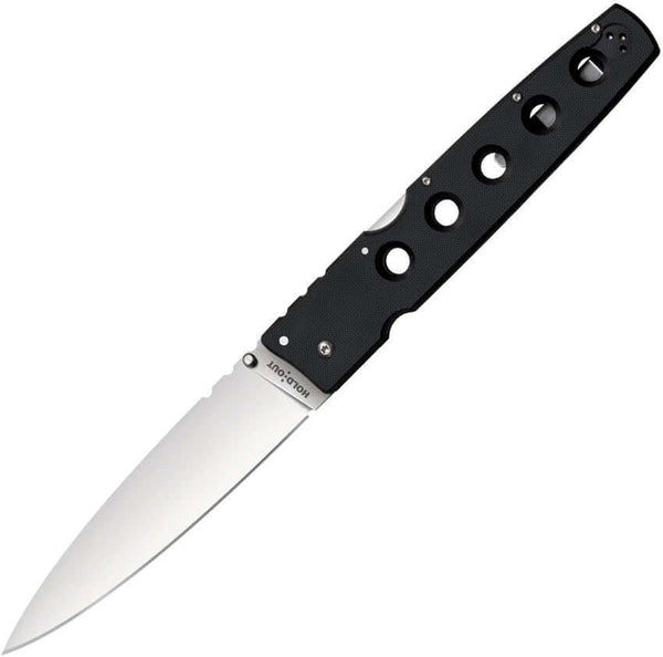 Cold Steel Hold Out 6" Black G10 Plain Satin S35VN - Knives.mx