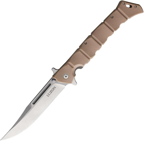 Cold Steel Large Luzon Desert Tan GFN Satin 8Cr13MoV - Knives.mx