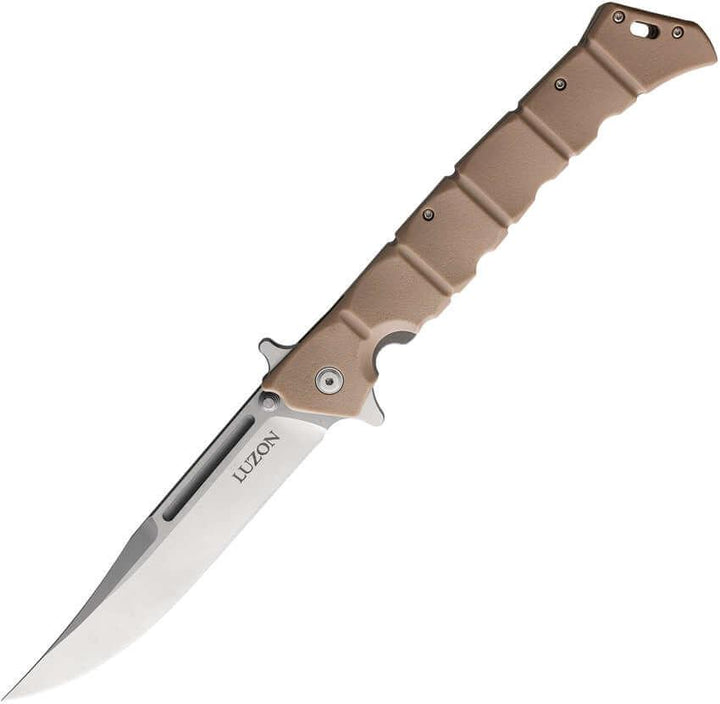 Cold Steel Large Luzon Desert Tan GFN Satin 8Cr13MoV - Knives.mx