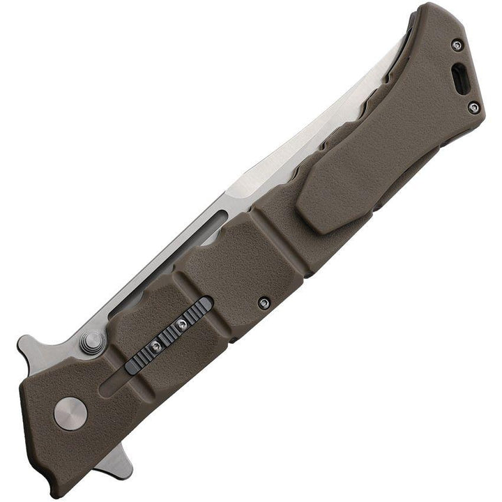 Cold Steel Large Luzon Linerlock Dark Earth GRN Satin 8Cr13MoV - Knives.mx