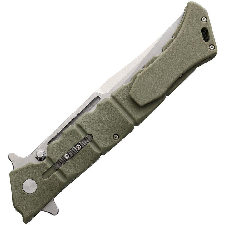 Cold Steel Large Luzon Linerlock OD Green GRN Stonewash 8Cr13MoV - Knives.mx