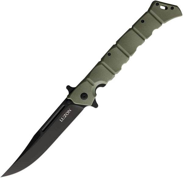 Cold Steel Large Luzon OD Green GFN Black 8Cr13MoV - Knives.mx
