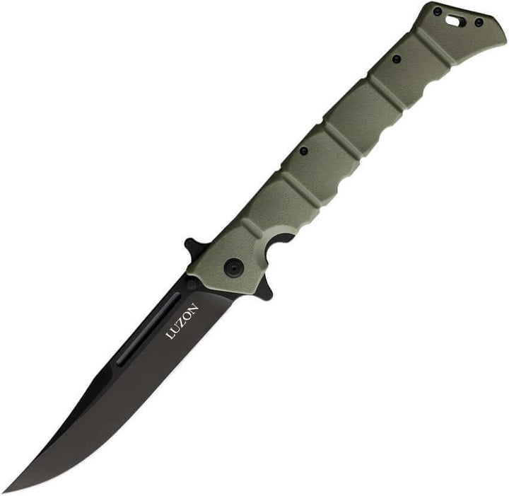 Cold Steel Large Luzon OD Green GFN Black 8Cr13MoV - Knives.mx