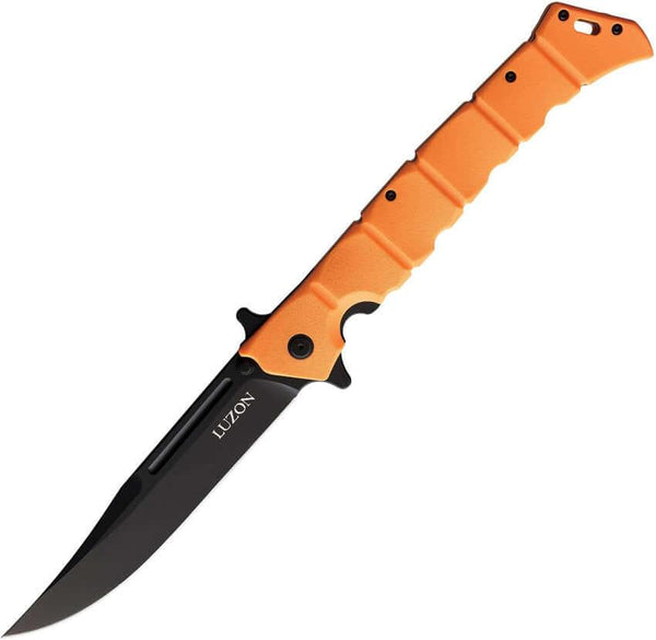 Cold Steel Large Luzon Orange GFN Black 8Cr13MoV - Knives.mx