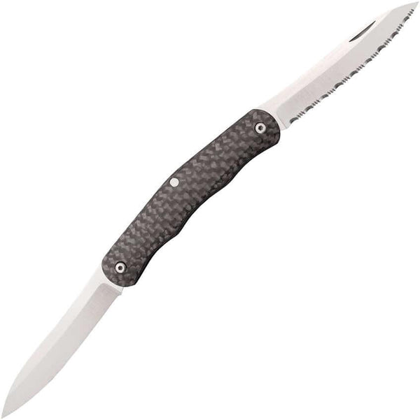 Cold Steel Lucky Pen Knife Slipjoint Black Carbon Fiber Satin CPM S35VN - Knives.mx