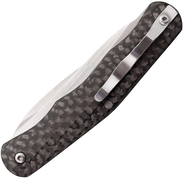 Cold Steel Lucky Pen Knife Slipjoint Black Carbon Fiber Satin CPM S35VN - Knives.mx