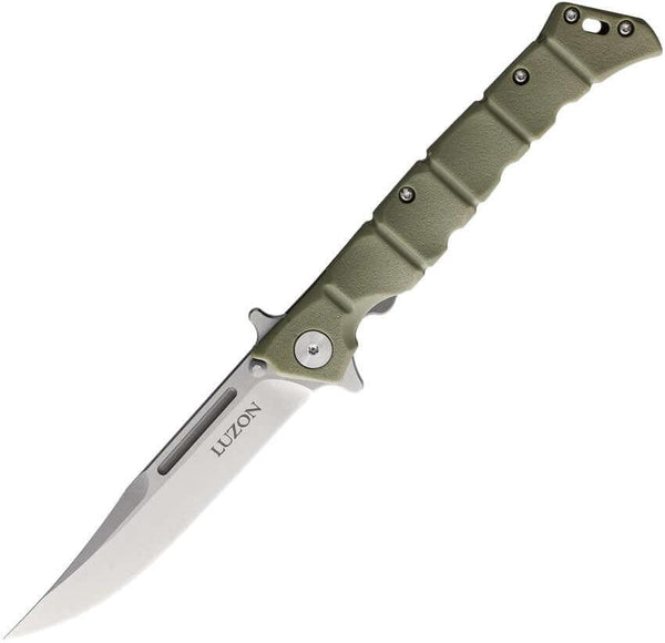 Cold Steel Medium Luzon OD Green GFN Satin 8Cr13MoV - Knives.mx