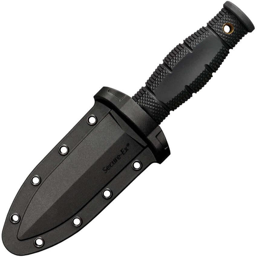 Cold Steel Mini Leatherneck Black Kray-Ex handle Double Edge 8Cr13MoV - Knives.mx