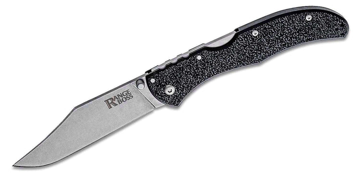 Cold Steel Range Boss Lockback Black Zytel SW 4034 Stainless Clip Point - Knives.mx