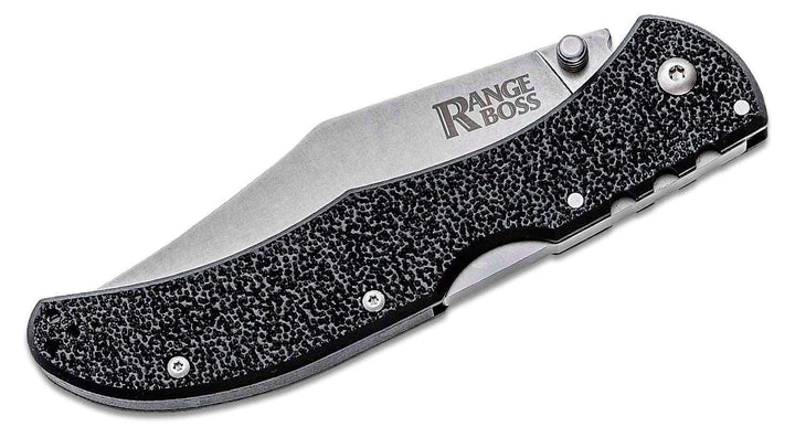 Cold Steel Range Boss Lockback Black Zytel SW 4034 Stainless Clip Point - Knives.mx