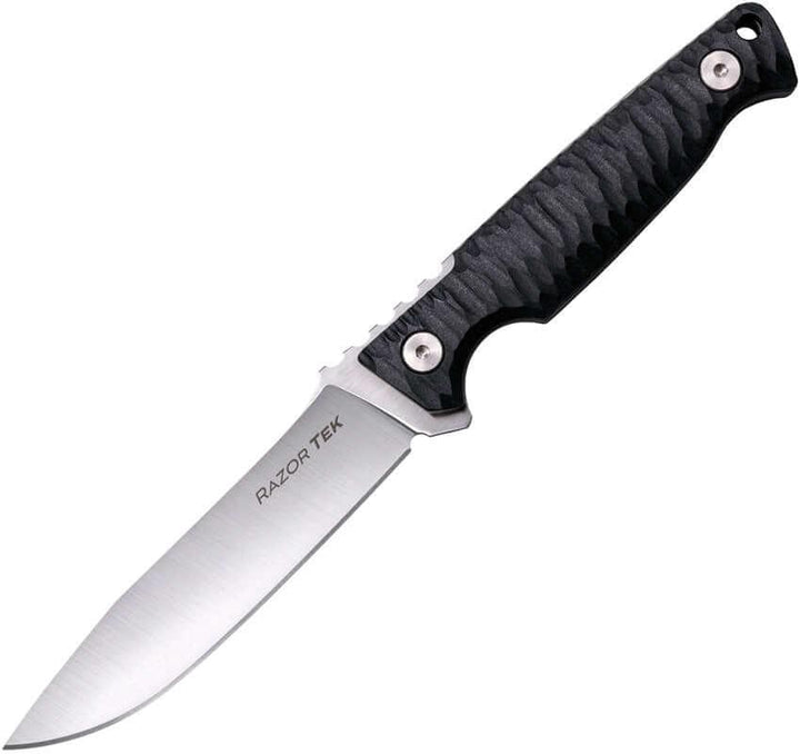 Cold Steel Razor Tek 4” Black GFN Satin 3mm Stainless 4116 - Knives.mx