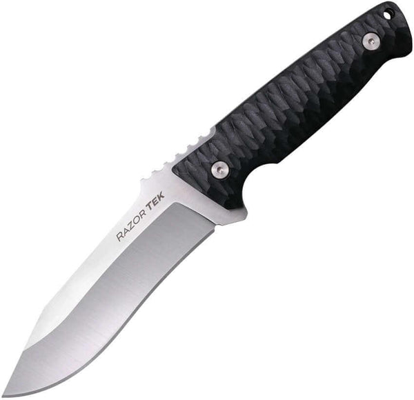 Cold Steel Razor Tek 5” Black GFN Satin 3mm Stainless 4116 - Knives.mx