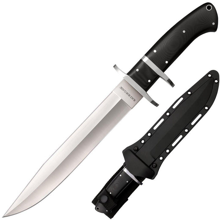 Cold Steel San Mai Black Bear Classic Black G10 Satin Clip Point VG-10 San Mai III - Knives.mx