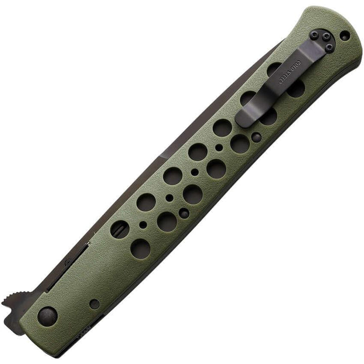 Cold Steel Ti-Lite Linerlock OD Green Zytel AUS-8A 7" - Knives.mx