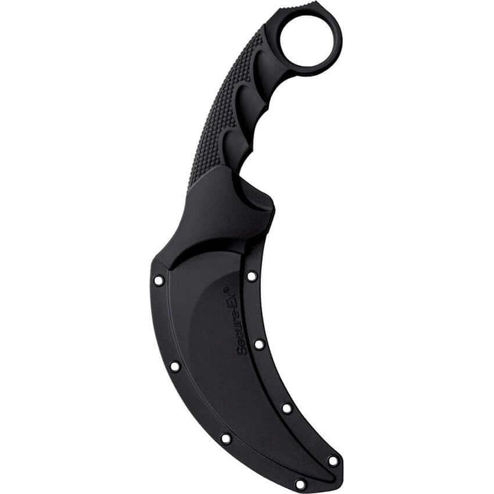 Cold Steel Tiger Karambit Black Griv-Ex Stonewash AUS-8A - Knives.mx