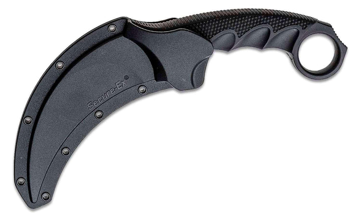 Cold Steel Tiger Karambit Black Griv-Ex Stonewash AUS-8A - Knives.mx