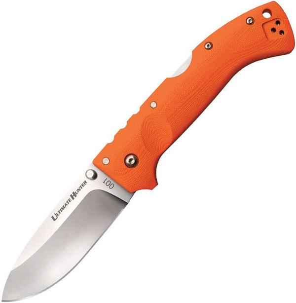 Cold Steel Ultimate Hunter Lockback 3D Machined Orange G10 Satin CPM S35VN - Knives.mx