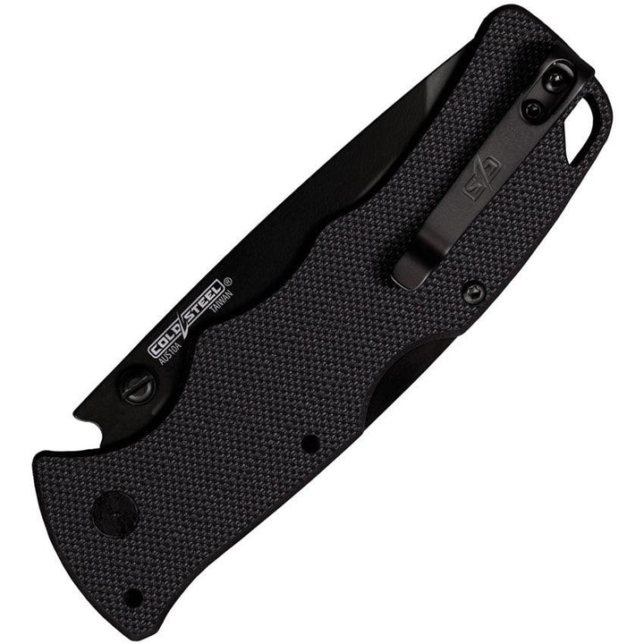 Cold Steel Verdict Lockback Black G10 Tanto AUS-10A - Knives.mx