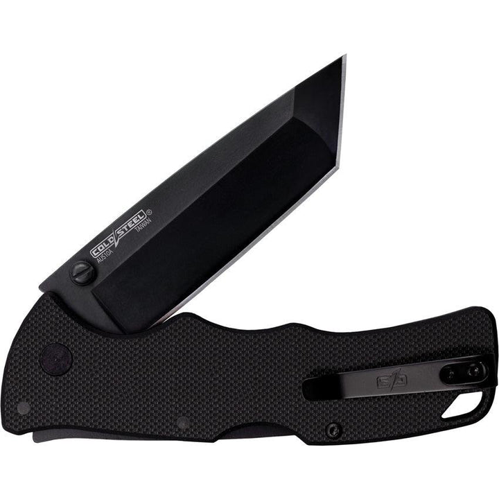 Cold Steel Verdict Lockback Black G10 Tanto AUS-10A - Knives.mx