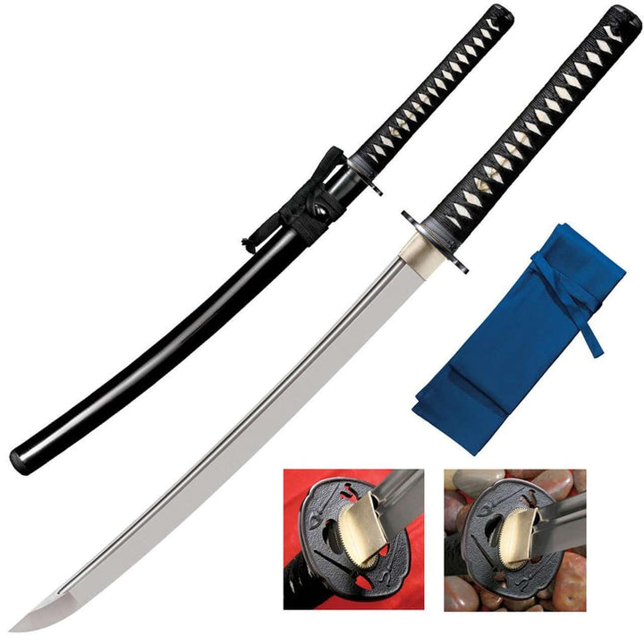 Cold Steel Wakizashi Long Handle 1060HC - Knives.mx