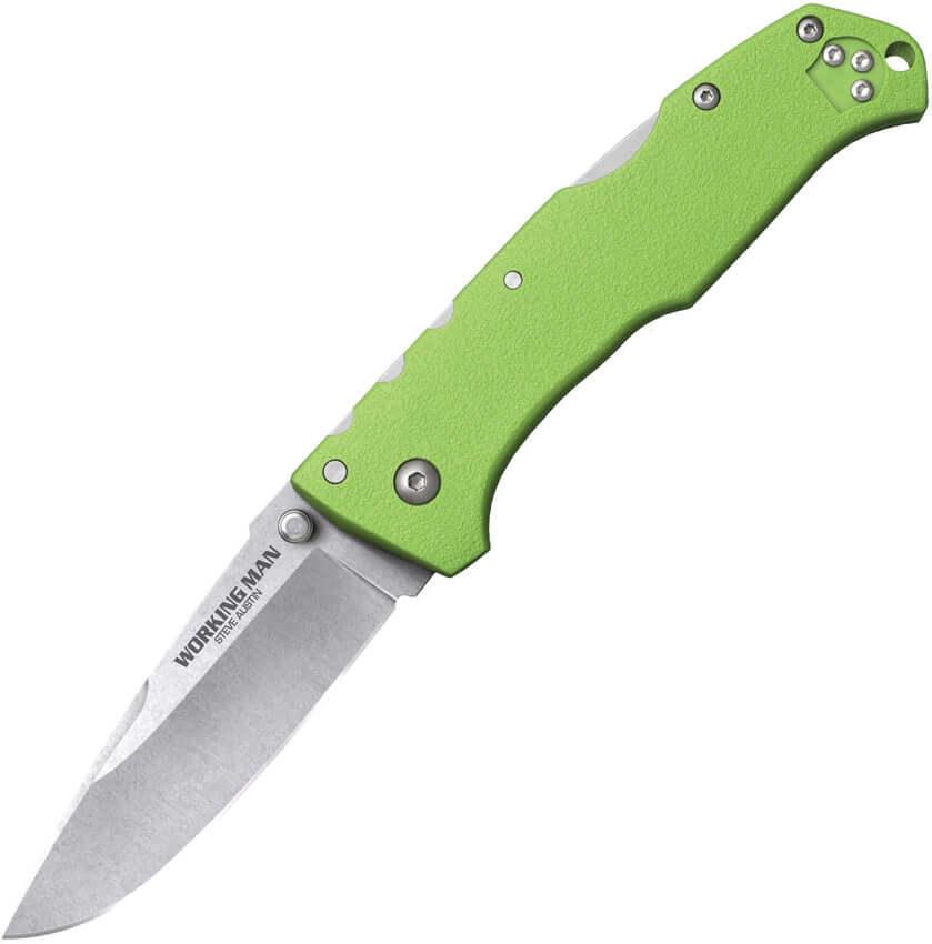 Cold Steel Working Man Neon Green - Knives.mx