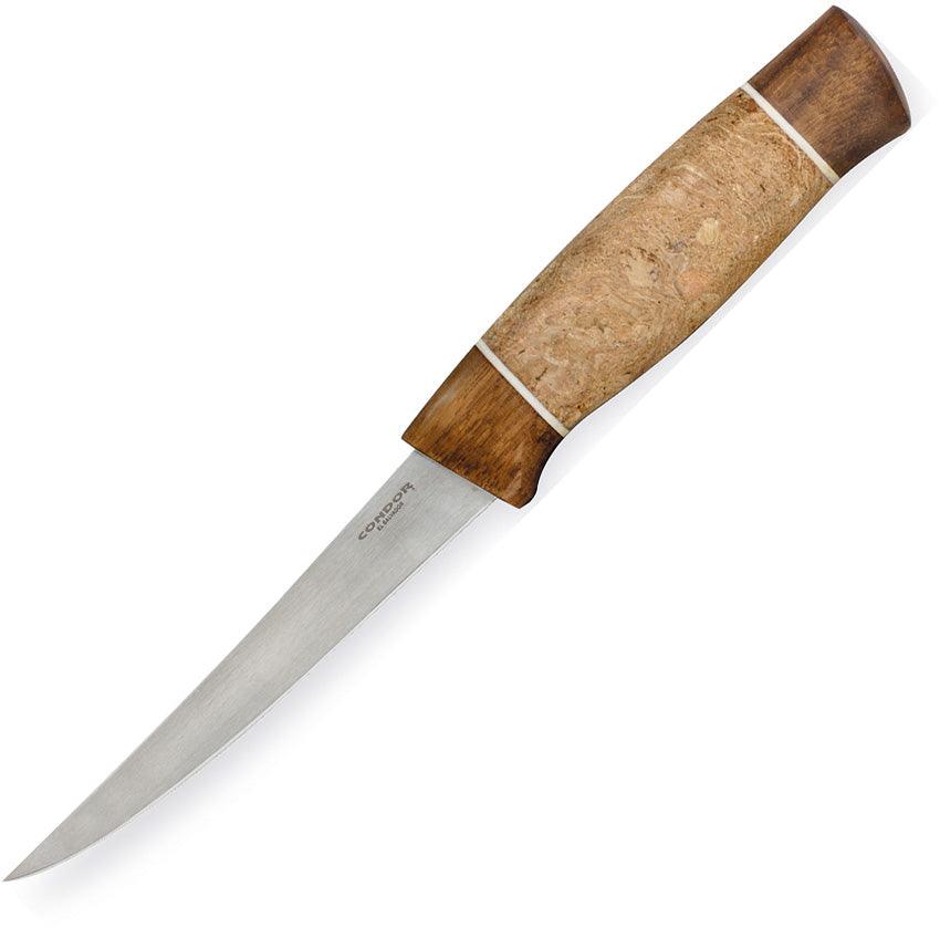 Condor Angler Knife Walnut & Cork 420HC Stainless - Knives.mx