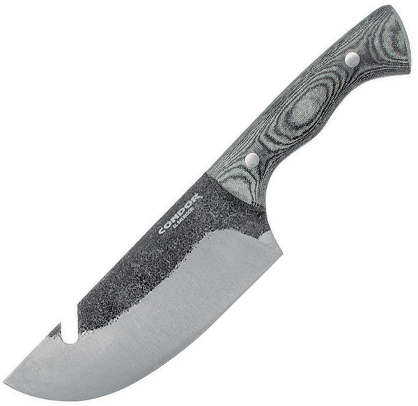 Condor Bush Slicer Black & Gray Micarta Condor Classic 1095HC - Knives.mx