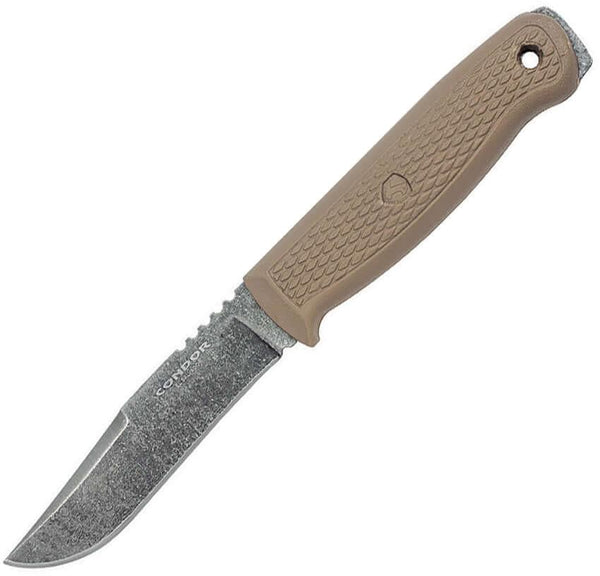 Condor Bushglider Knife Desert Tan Polypropylene Black SW 1095HC - Knives.mx