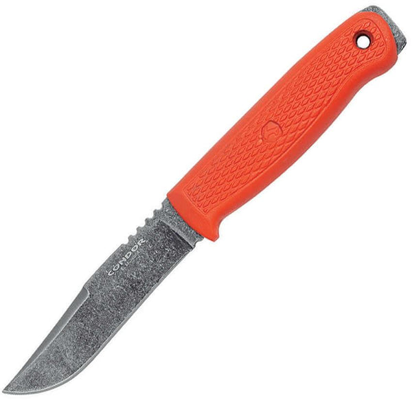 Condor Bushglider Knife Orange Polypropylene Black SW 1095HC - Knives.mx