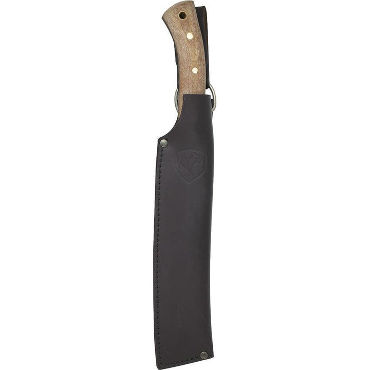 Condor Cambodian Machete Natural Canvas Micarta Black 1075HC - Knives.mx